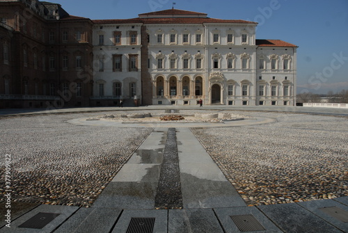 The palace of Venaria Reale is one of the Savoy Residences of Piedmont recognized by UNESCO. The palace of Venarìa was designed by the architect Amedeo di Castellamonte. photo