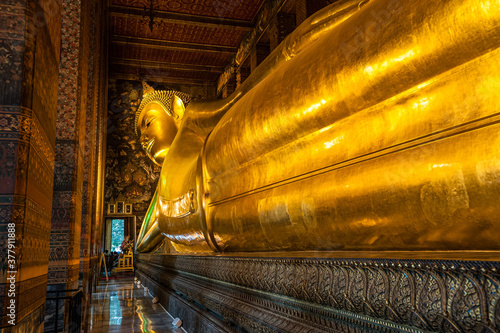 The Reclining Buddha, Wat Pho, Bangkok, Thailand