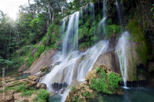 Park Soroa  Soroa waterfall  Pinar del Rio  Cuba.