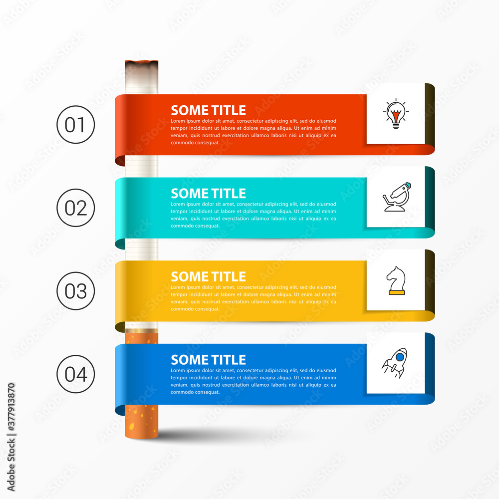 Infographic design template. Creative concept with 4 steps Infographic design template. Creative concept with 4 steps