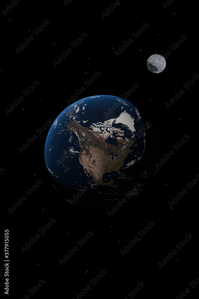 Obraz premium North America