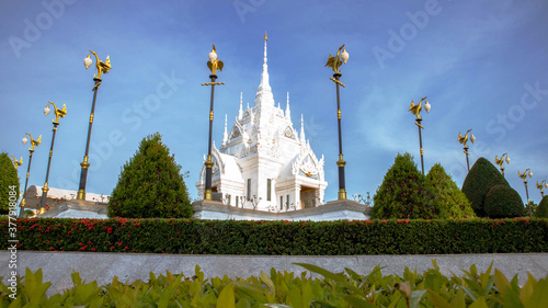 Vászonkép Surat Thani City Pillar Shrine is famous religious attractions, Surat Thani, Thailand, Sep 4, 2020