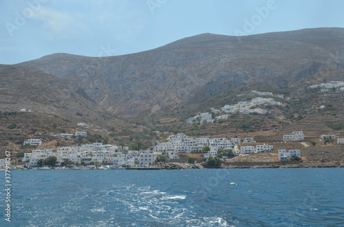 a village near the sea in Greece