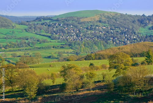 long mynd rift valley shropshire england uk