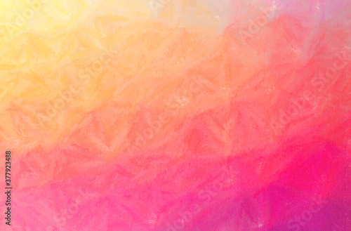 Abstract illustration of pink Wax Crayon background