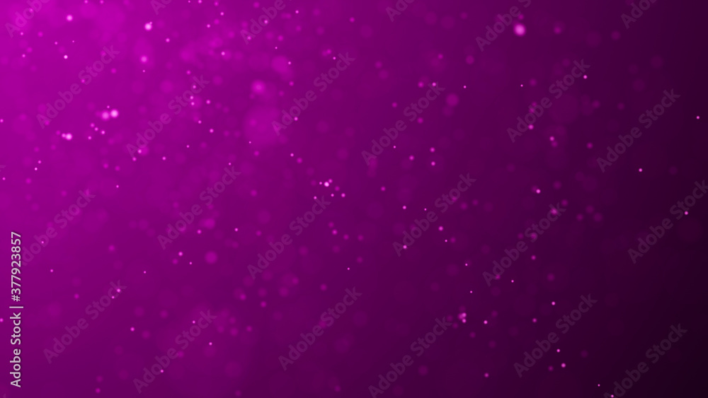 Dust purple particles. Abstract background of particles. Dots background. Futuristic digital dots background. 3d rendering.