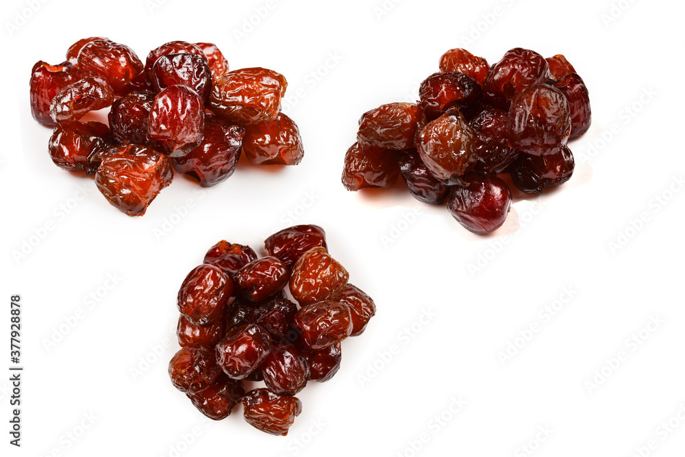 Dried dates isolated on white background. Dried dates isolated on white background.