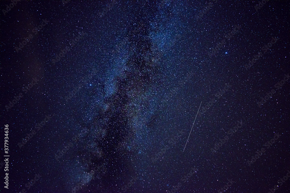 Obraz premium milky way shooting star