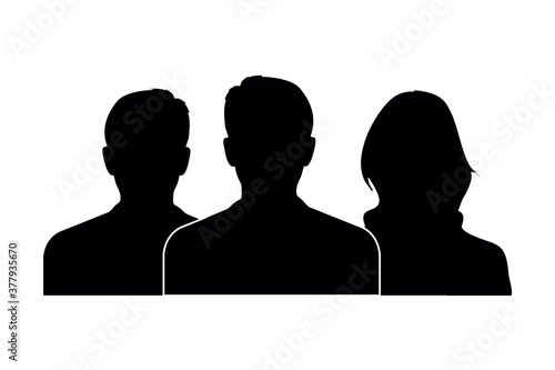 team, icon vector, people solid illustration, pictogram isolated on white
