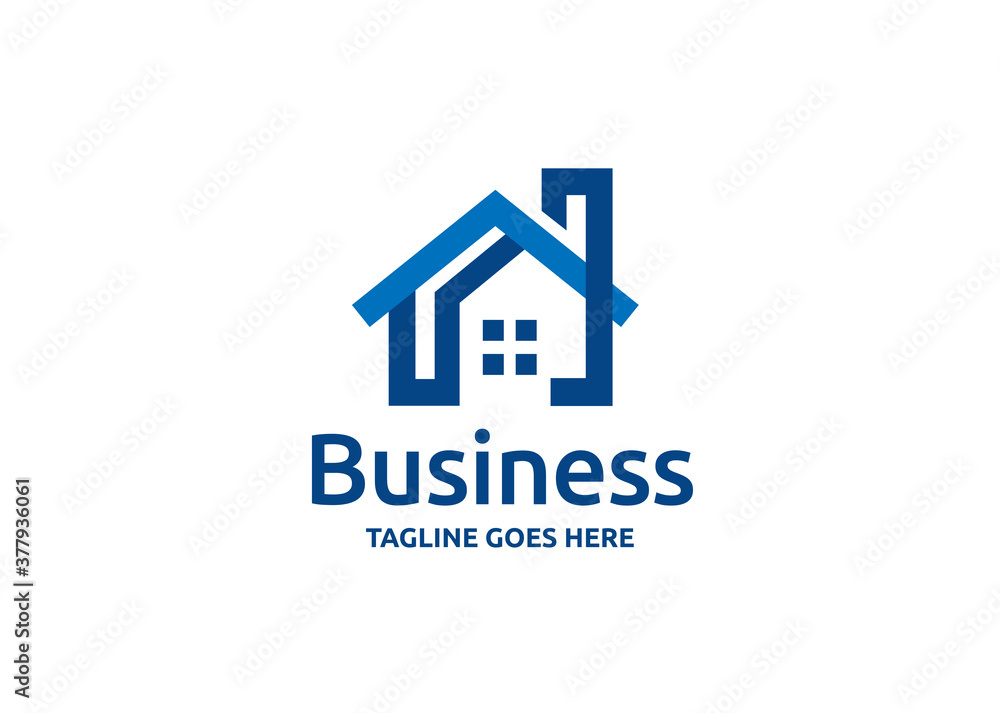 creative simple house or real estate logo vector creative simple house or real estate logo vector