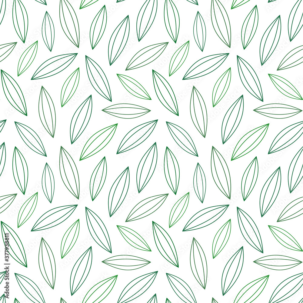 Pattern from tropical leaves and plants illustrarion background