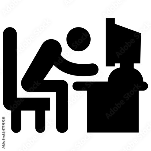 Exhausted  Employee