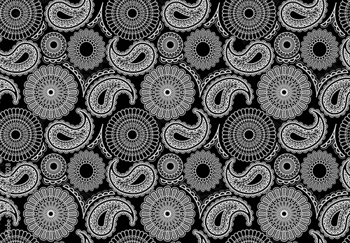 Abstract Seamless Mandala P...