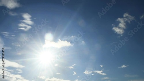 timelapse of beautiful dramatic sky photo