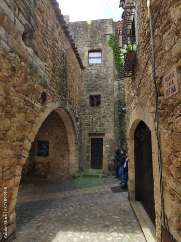 Fototapeta Naklejka Na Ścianę i Meble -  Pals, beautiful medieval village in Costa Brava. Girona. Catalonia,Spain