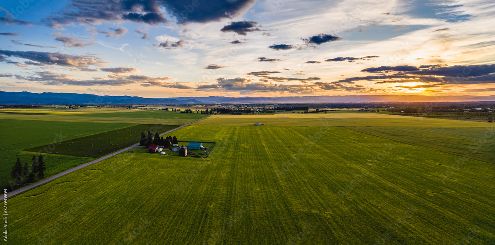 Naklejka premium Montana Farm