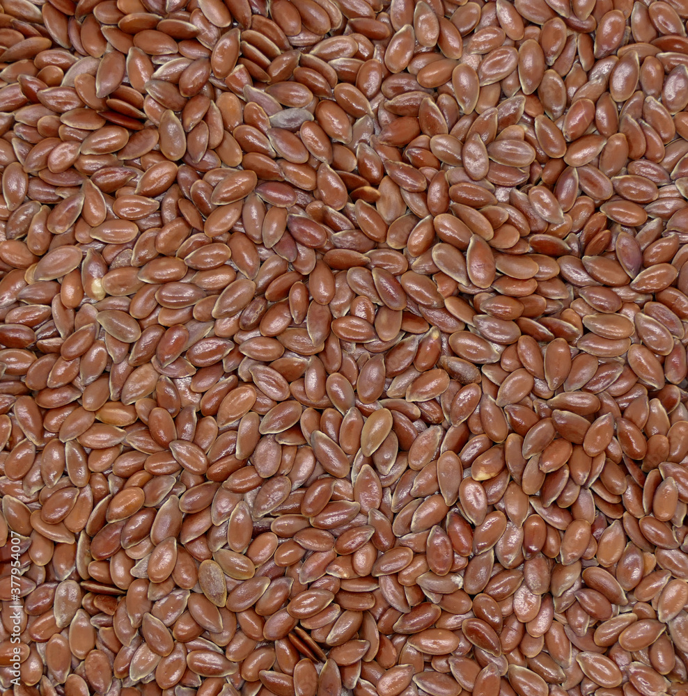 Texture of linseed / flax seed, pattern background Texture of linseed / flax seed, pattern background