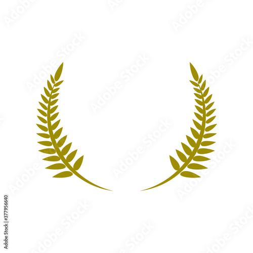 Wheat or barley ears. Harvest wheat grain, growth rice stalk and whole bread grains or field cereal nutritious rye grained agriculture products ear symbol.