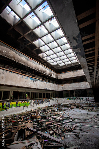 old abandoned factory