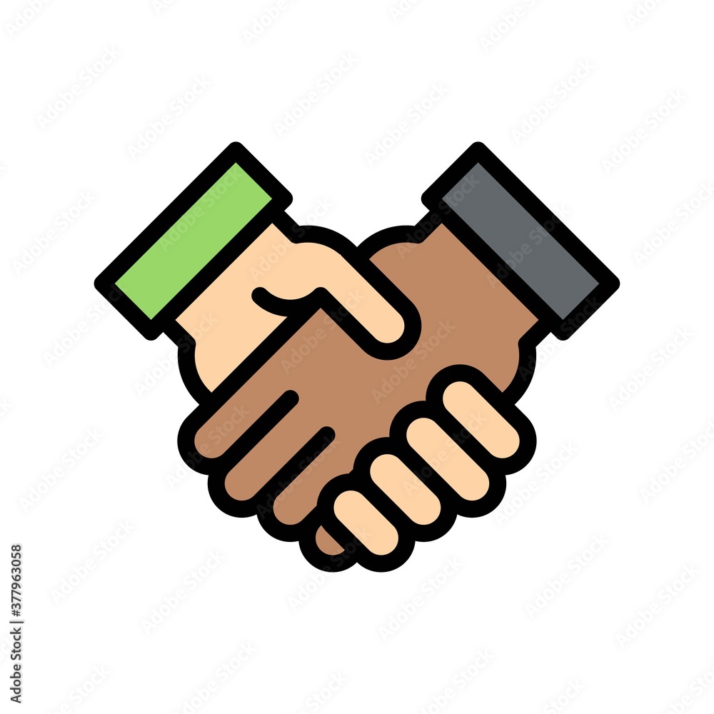 protest related hand shake with cuff vector with editable stroke protest related hand shake with cuff vector with editable stroke