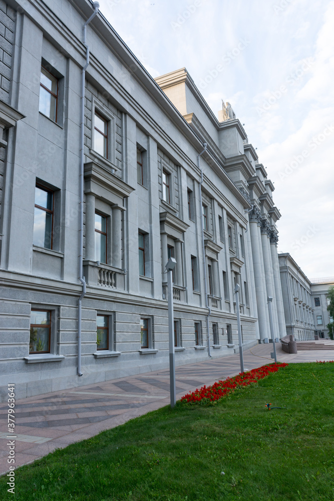 Building of the Opera and ballet theater in Samara