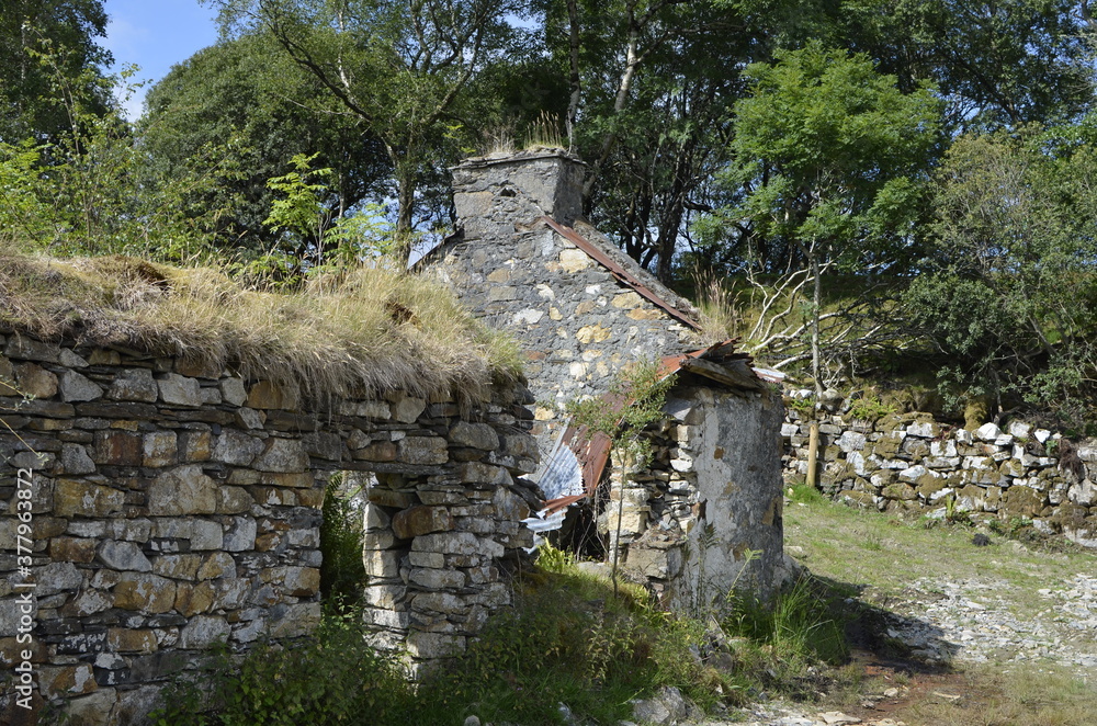 ruins of an house