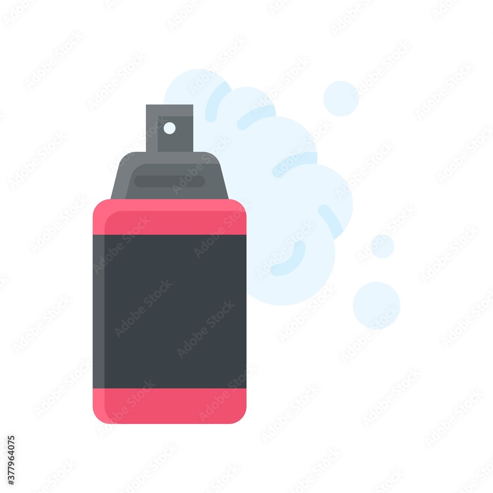protest related police tear gas cylinder open with gas bubbles vector in flat style, protest related police tear gas cylinder open with gas bubbles vector in flat style,