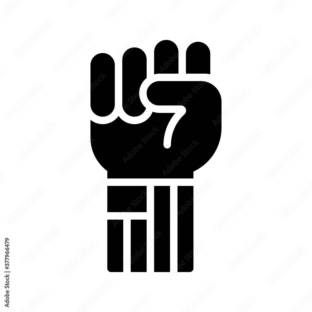 protest related hands up with united state flag dress vector in solid design, protest related hands up with united state flag dress vector in solid design,