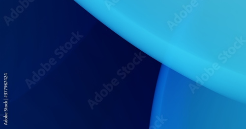 Abstract defocused 4k resolution geometric curves background for wallpaper, backdrop and varied nature design. Kentucky blue, blue steel and dark blue colors.