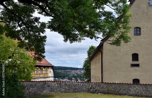 Blick vom Schloss Hellenstein auf Heidenheim an der Brenz