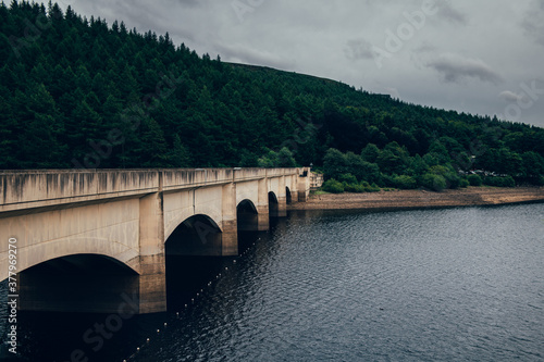 Ladybower Reservoir in Peak District National Park