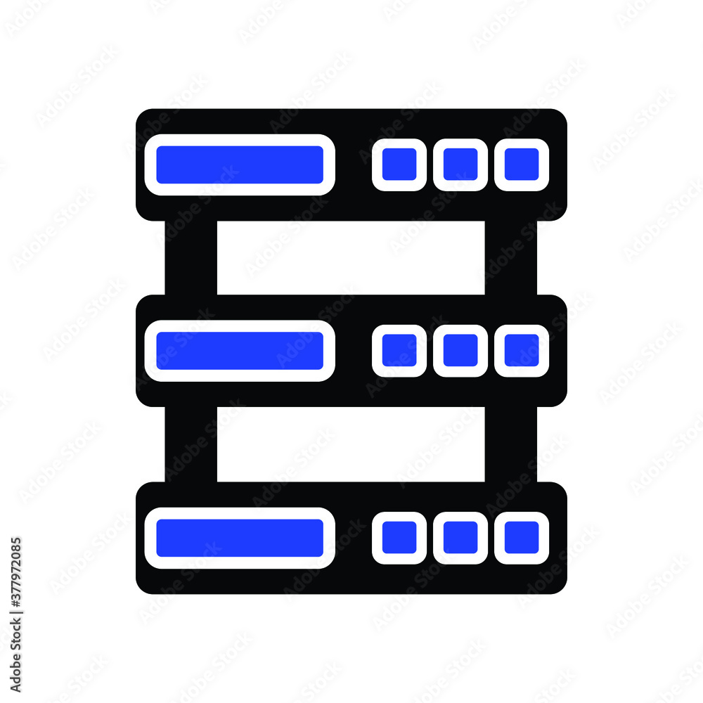 computer servers icon vector illustration computer servers icon vector illustration