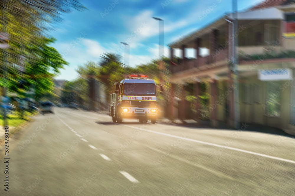Obraz premium fire truck