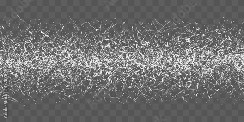 Frozen road texture. Frost glass ice seamless pattern. Vector stock illustration