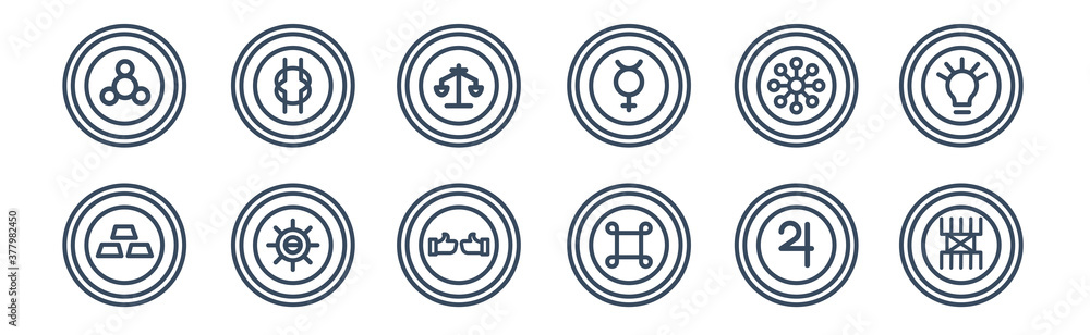 12 pack of icons. thin outline icons such as lifes challenges, reconciliation, authority, gods shield, justice, wisdom for web and mobile apps, logo 12 pack of icons. thin outline icons such as lifes challenges, reconciliation, authority, gods shield, justice, wisdom for web and mobile apps, logo