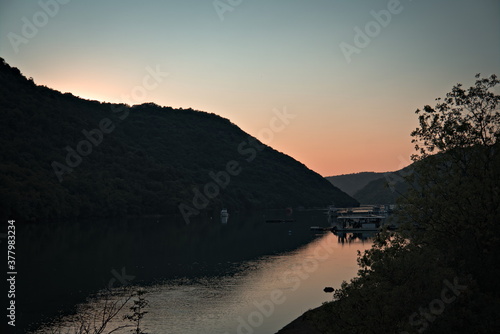 Sonnenuntergang am Limski Kanal