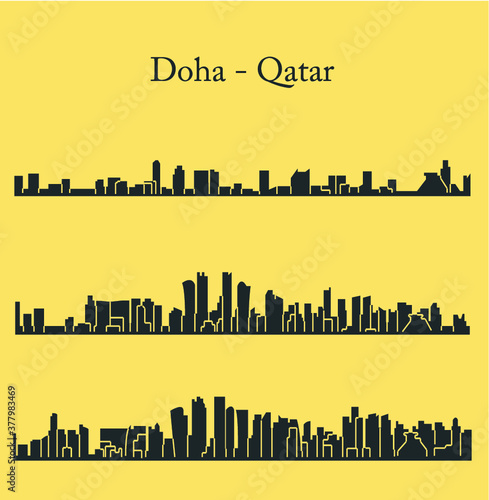 Doha (old & new), Qatar