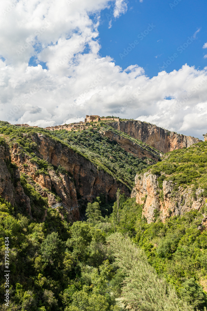 Mountains in Alquezar, Spain
