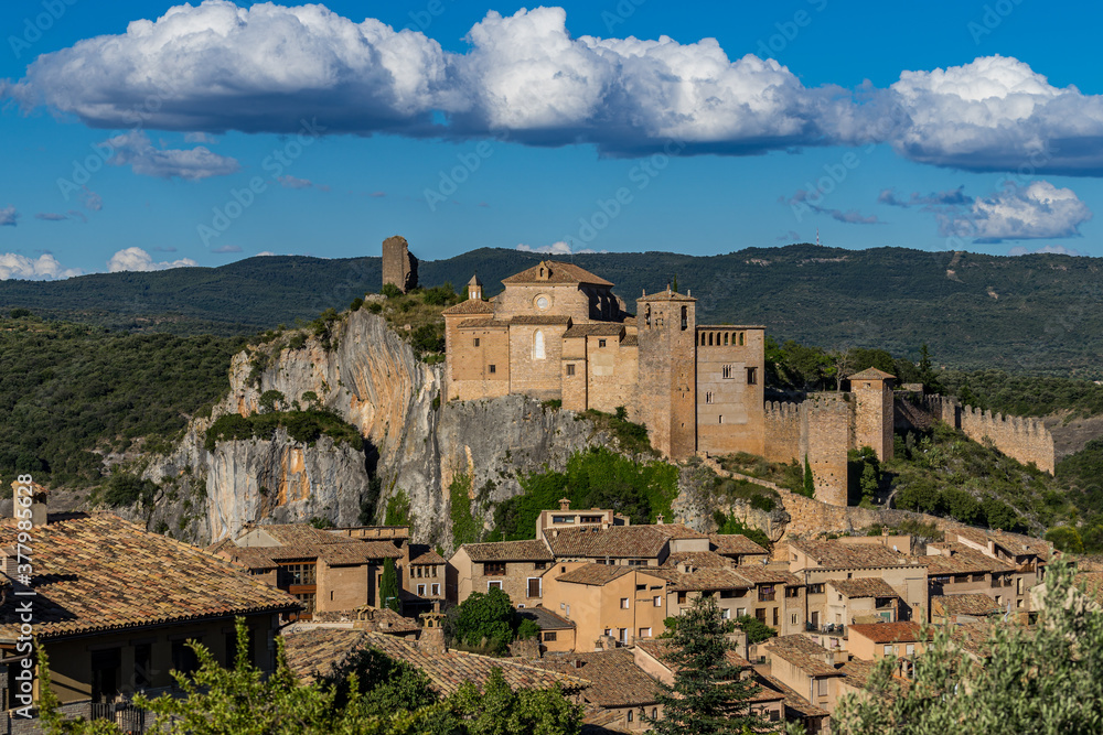 Fototapeta premium Alquezar Church, Spain