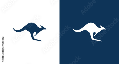 kangaroo icon illustration isolated vector sign symbol