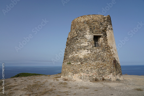 Photos SARDINIA, TORRE DEI CORSARI WITH BLUE SEA. TOWER AGAINST PIRATES.
