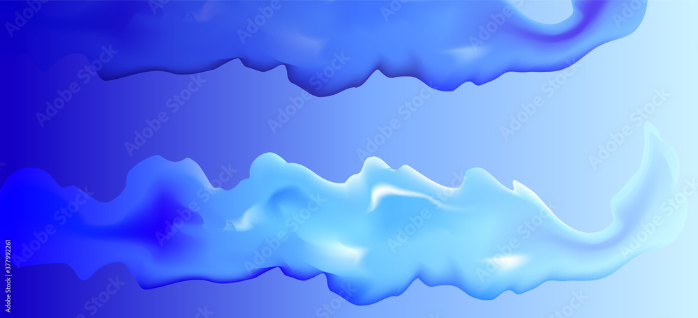 Blue liquid abstraction, graphic design. Beautiful background for websites, apps, magazines and more Blue liquid abstraction, graphic design. Beautiful background for websites, apps, magazines and more