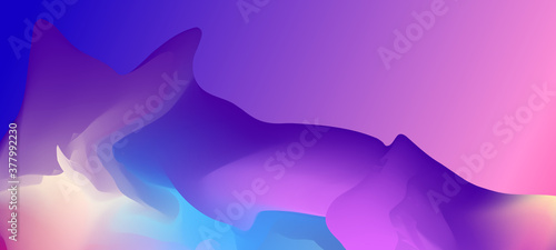 Violet liquid abstraction, graphic design. Beautiful background for websites, apps, magazines and more
