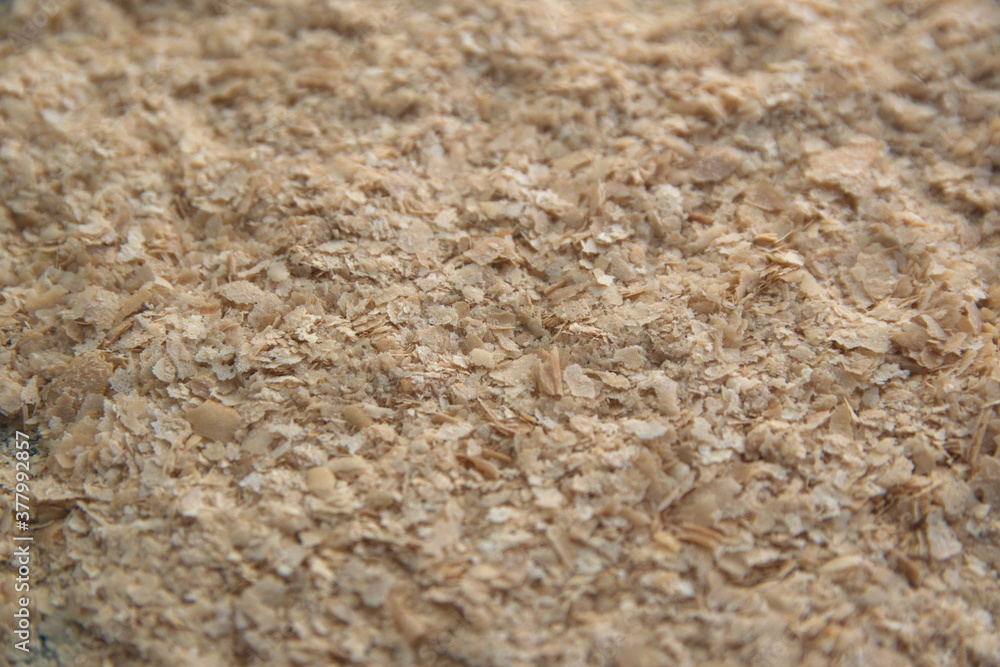 Dry Baker's yeast, beer yeast on grey stone background Dry Baker's yeast, beer yeast on grey stone background
