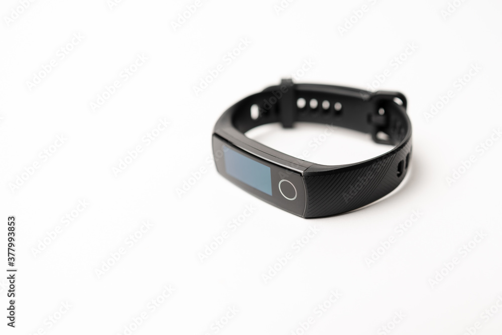 Obraz premium fitness bracelet on white background