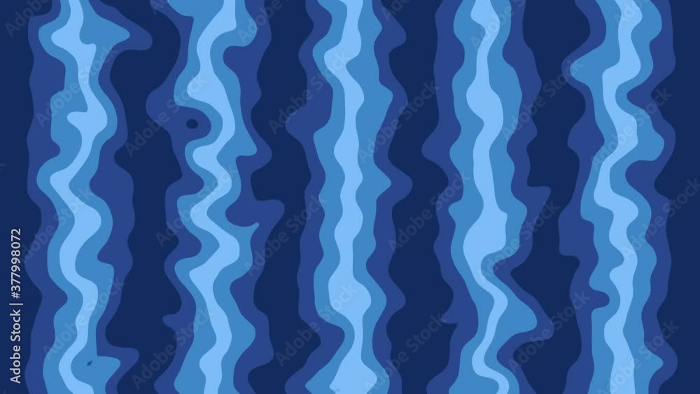 Looped abstract striped animation, blue green background with wavy lines, liquid stripes, motion design, 4k seamless looped video Looped abstract striped animation, blue green background with wavy lines, liquid stripes, motion design, 4k seamless looped video