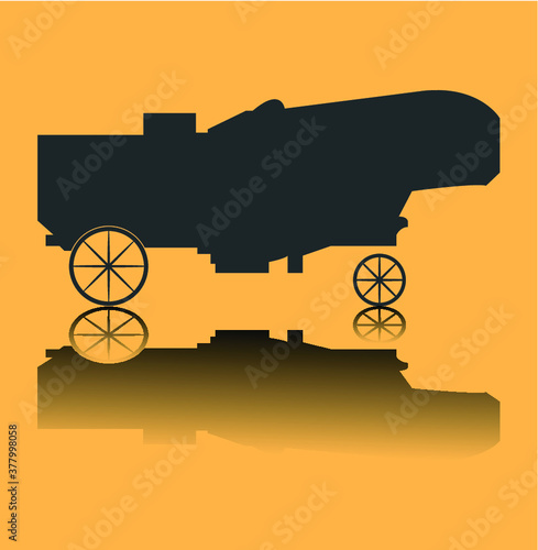 Threshing-machine, Tresher silhouette