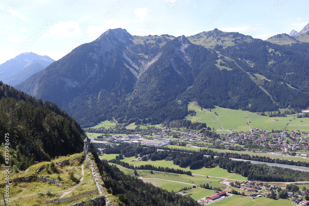Bezirk Reutte im Bundesland Tirol in Österreich