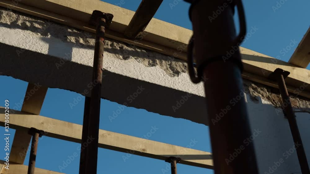 Floor slab reinforcement bar on timber formwork and ready to cast Floor slab reinforcement bar on timber formwork and ready to cast