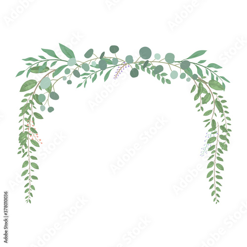 葉　植物　新緑　緑　フレーム